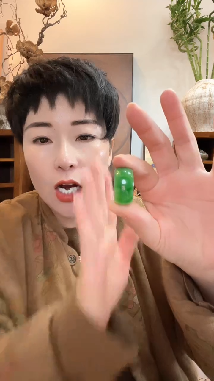 未镶嵌戒圈翡翠048