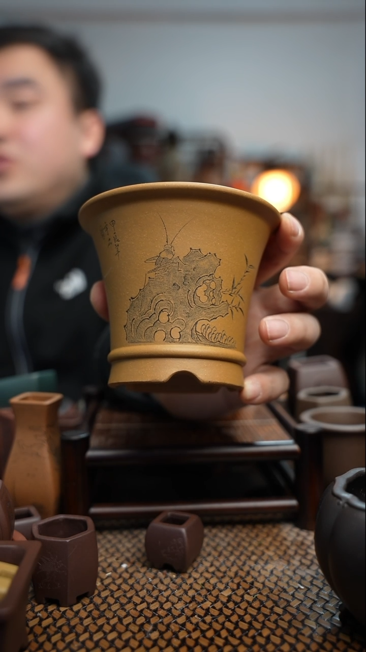 【闪购商品】紫砂花盆長木軒精品紫砂