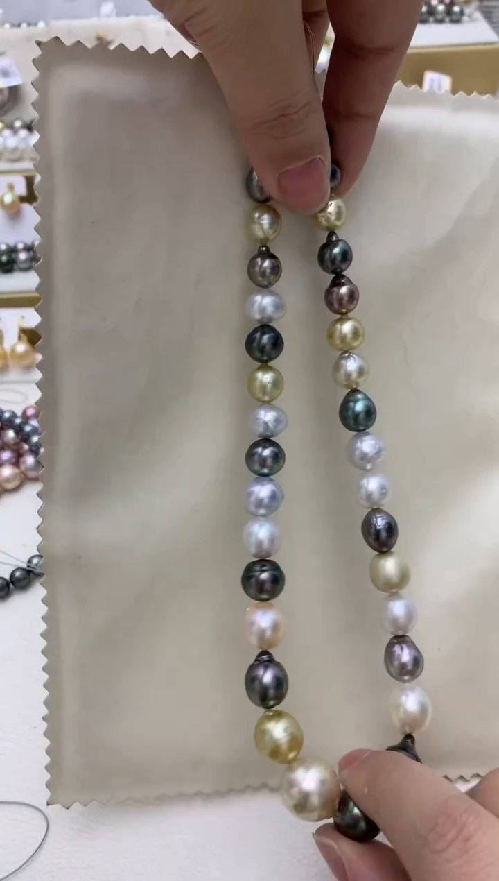 项链未镶嵌海水珍珠q28 