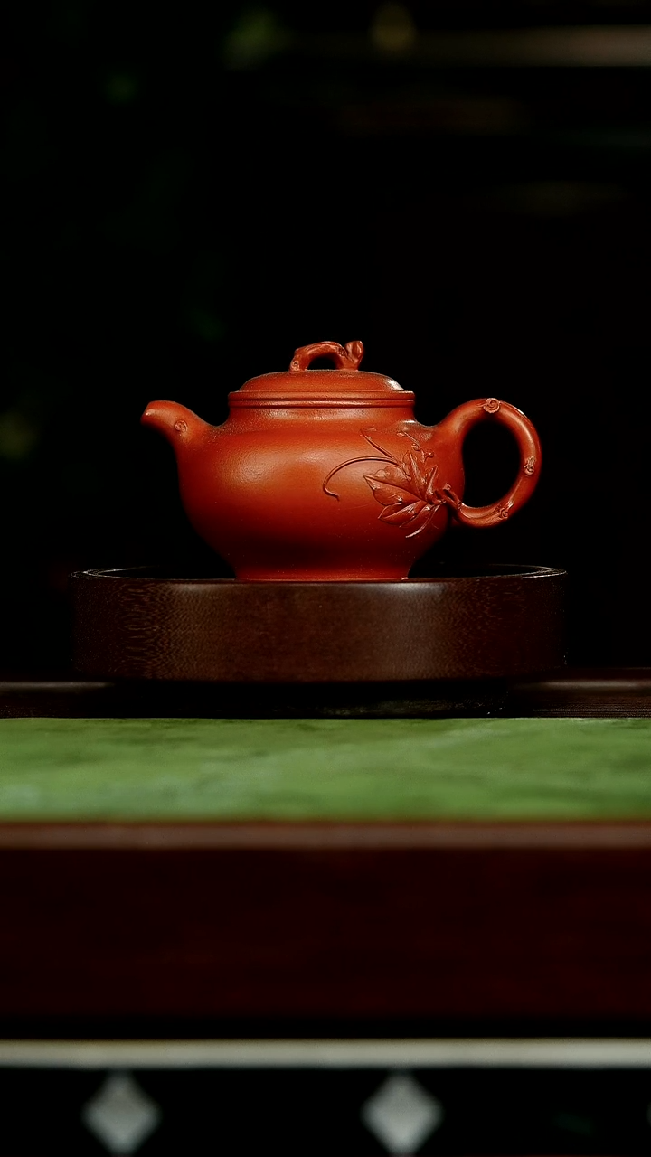 茶壶紫砂m21朱泥掇只