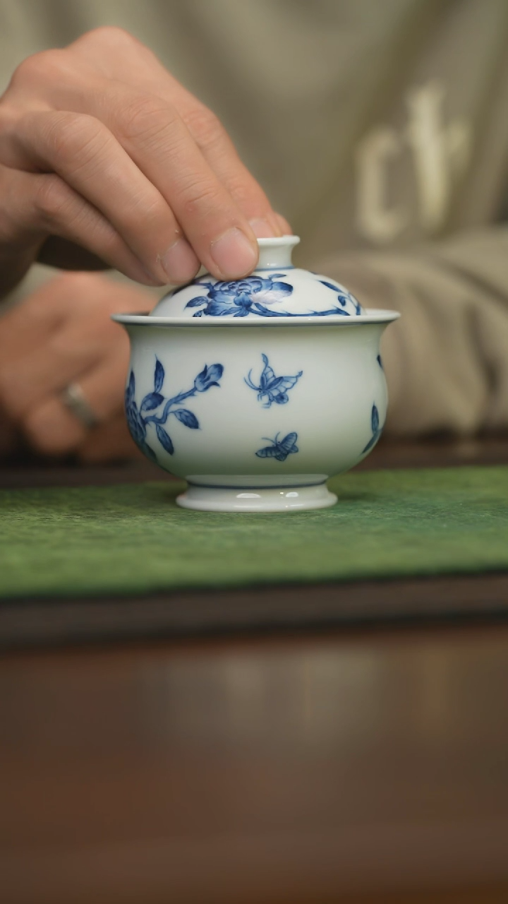 【闪购商品】杯柴窑青花破价福利