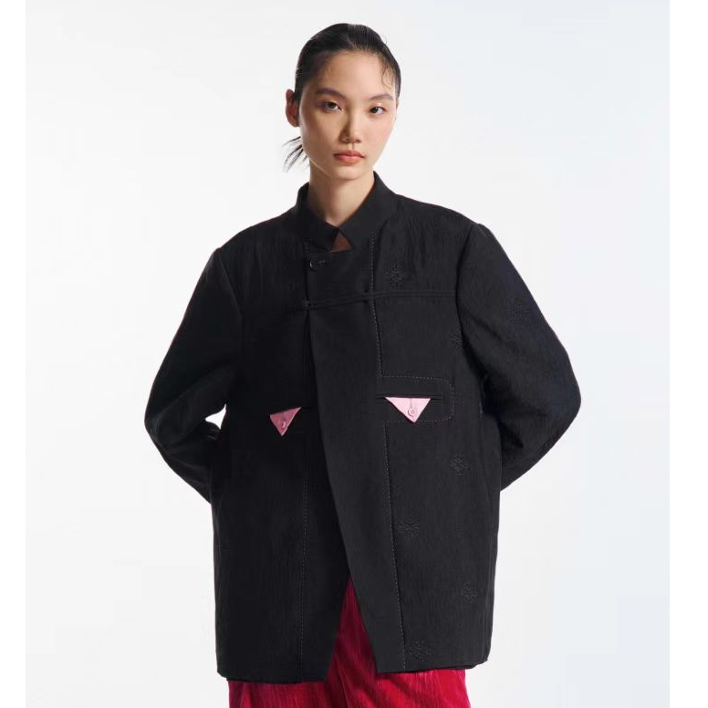 【刘彤推荐】玉琼   棉西装 J24A0086