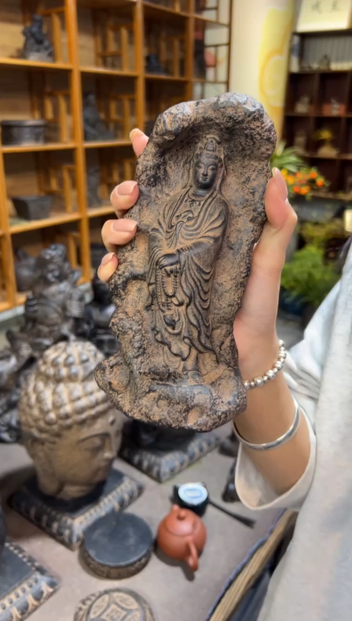 陶土【火山泥】普慈观音