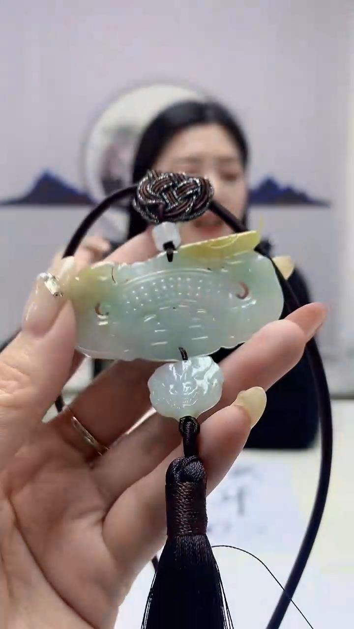 【闪购商品】定制翡翠未镶嵌0405DD-毛货挂件12