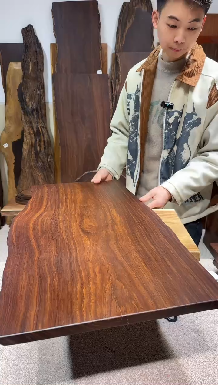 【闪购商品】风车木（黑檀木）尺寸80*45*2.3编号768