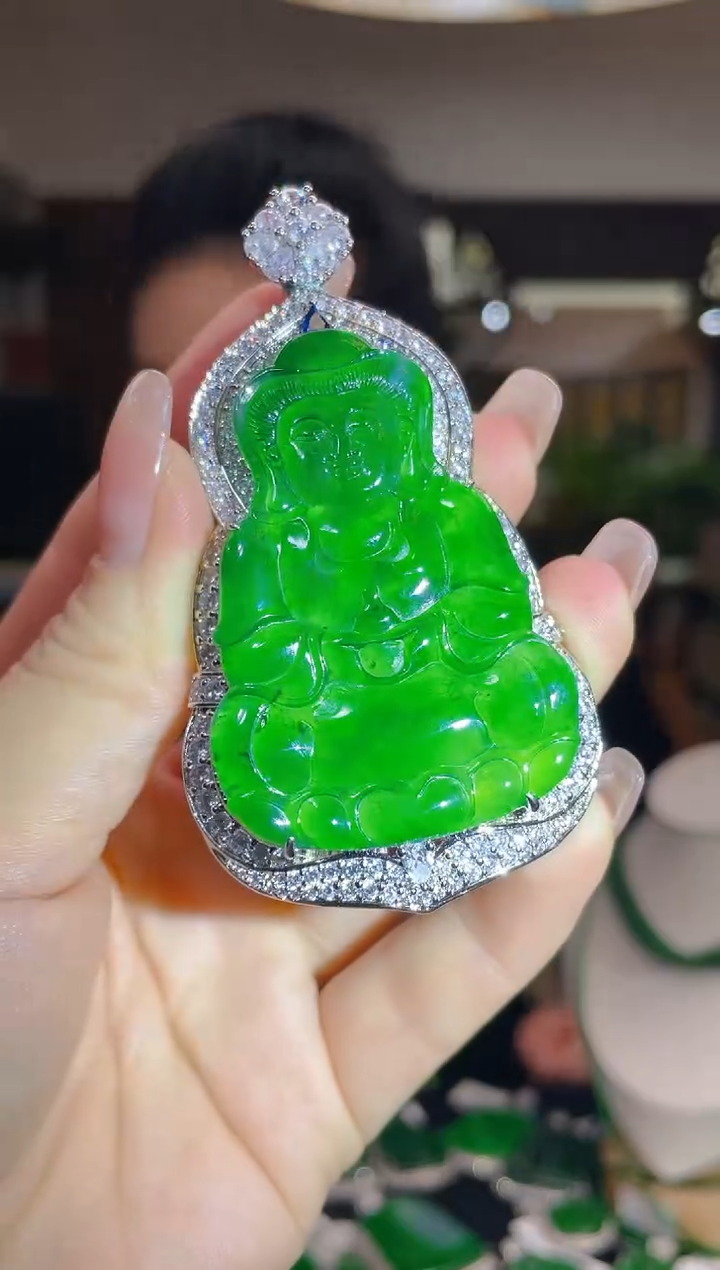 【闪购商品】翡翠吊坠(不含链)未镶嵌多样性发其一