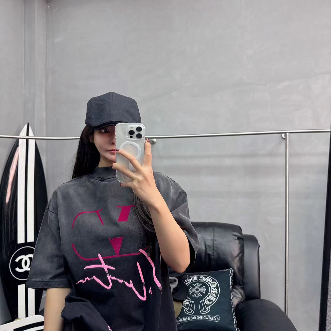 【小熊专属】潮牌男装时尚百搭款T恤-56033