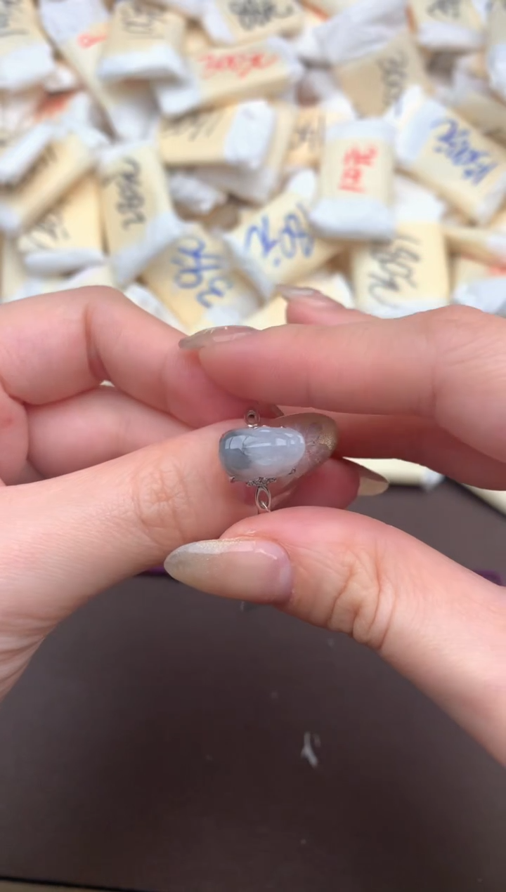 【闪购商品】翡翠挂件银S925镶嵌— 