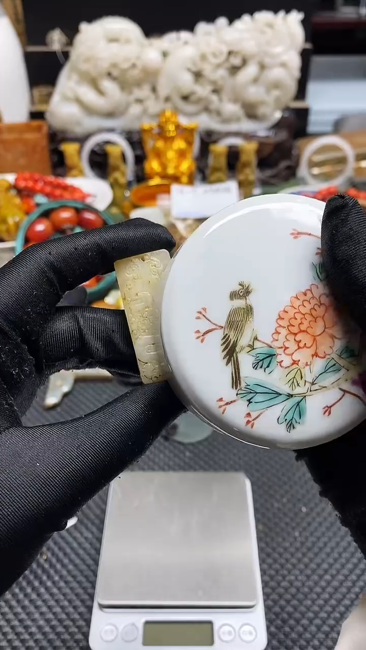 【闪购商品】瓷片瓷器瓷片摆件 1个