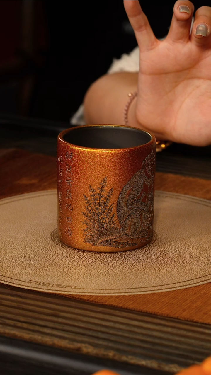 茶壶紫砂宜兴紫砂团团紫砂精选主人杯 
