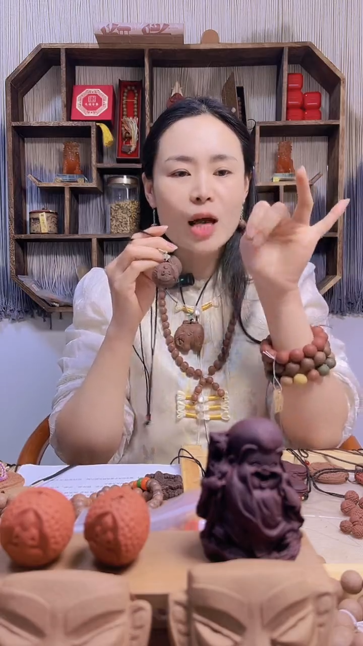 【闪购商品】泥塑六龄固本香方无相佛3.5