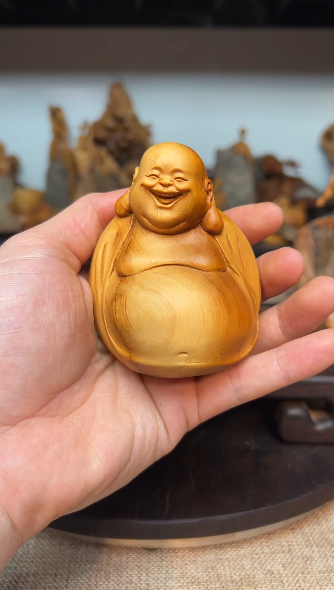 柏木（崖柏）崖柏雕刻件