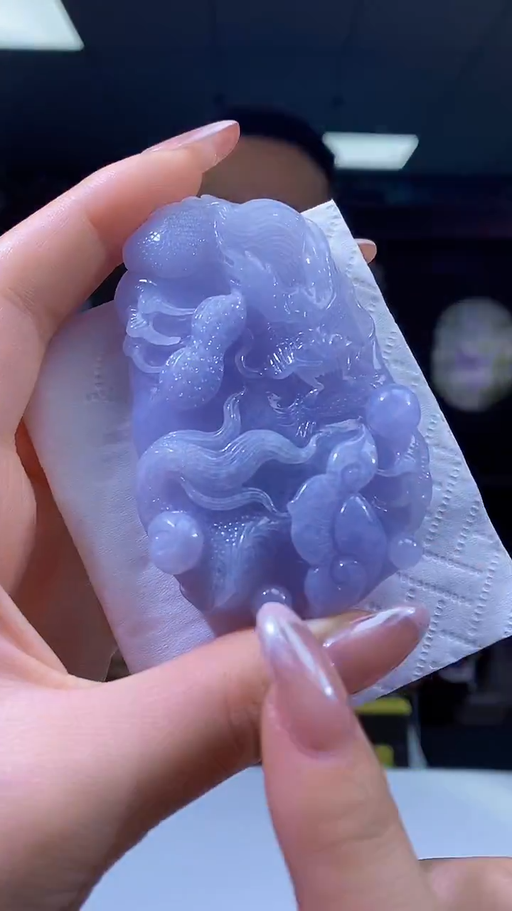 未镶嵌定制翡翠05/1202/W/龙