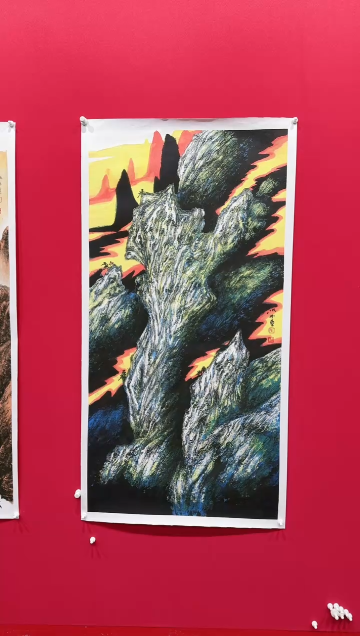 【闪购商品】国画侯洪林68*138........