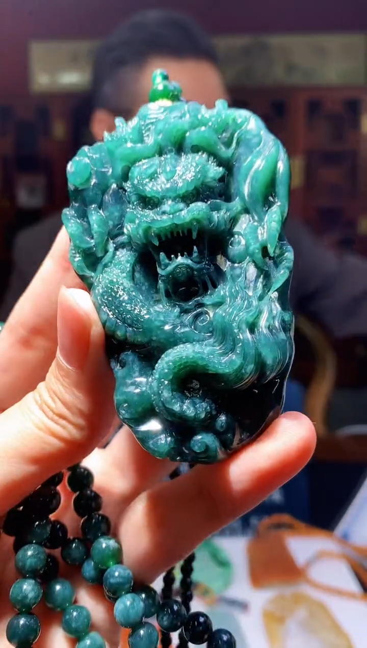 颈饰未镶嵌翡翠M-@@SHZC121216多样性发一