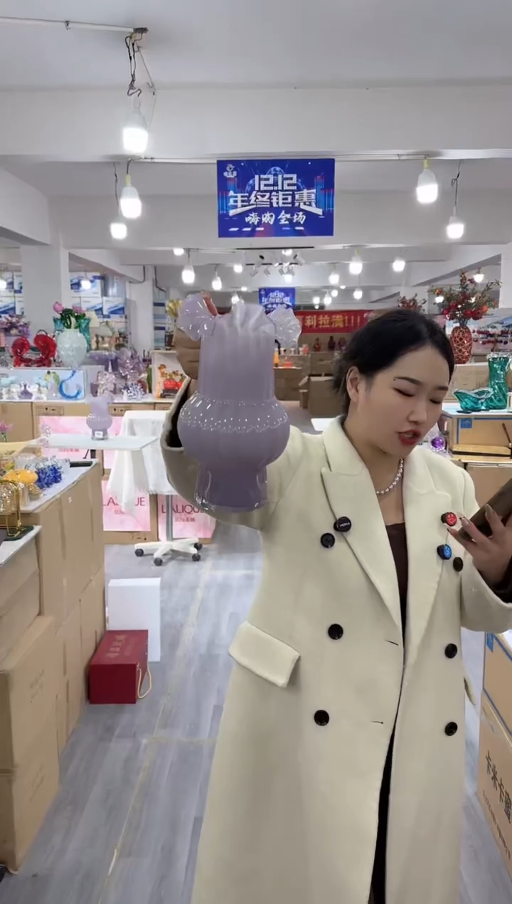 【闪购商品】琉璃静姐外贸C-花瓶品20