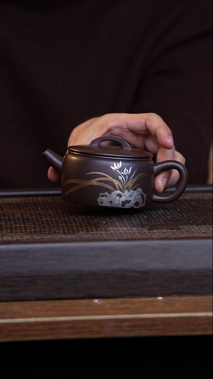 茶壶紫砂宜兴手工原矿紫砂壶001