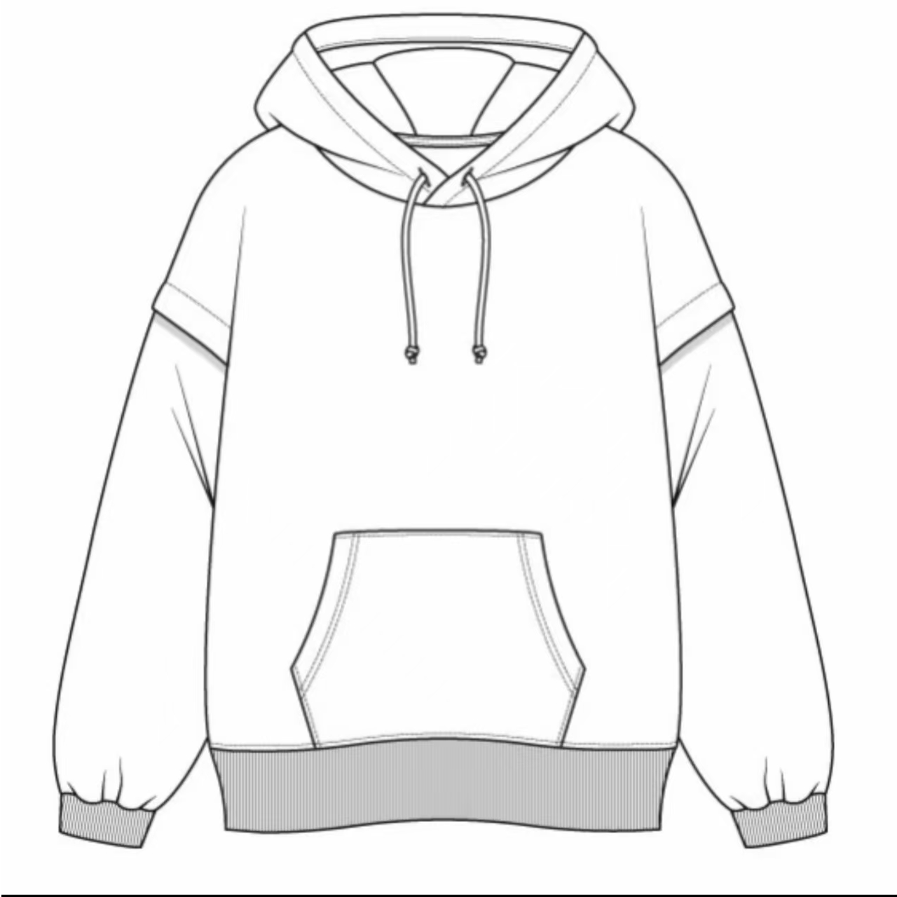 【饱饱推荐】巴家刺绣硅胶战ma连帽卫衣