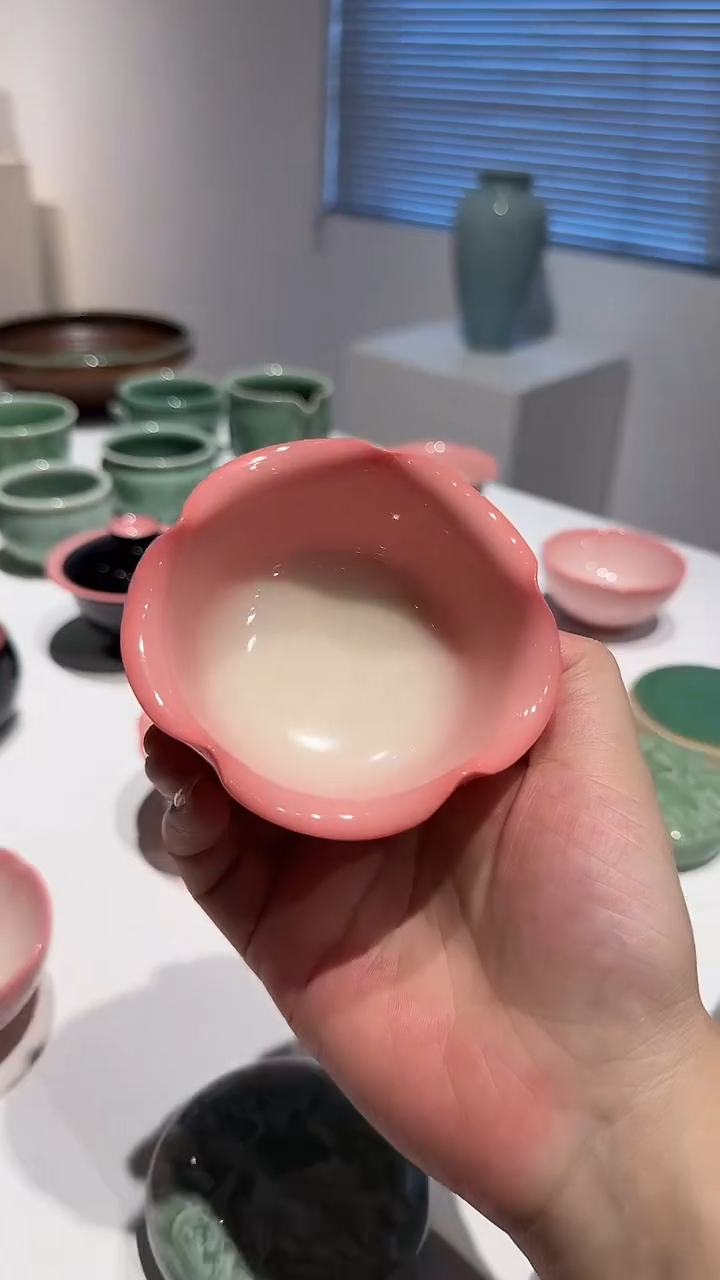 青瓷手工茶器包邮
