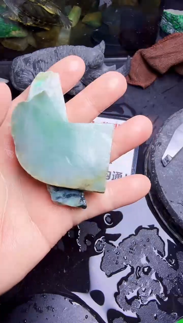 未镶嵌挂件翡翠天然翡翠113
