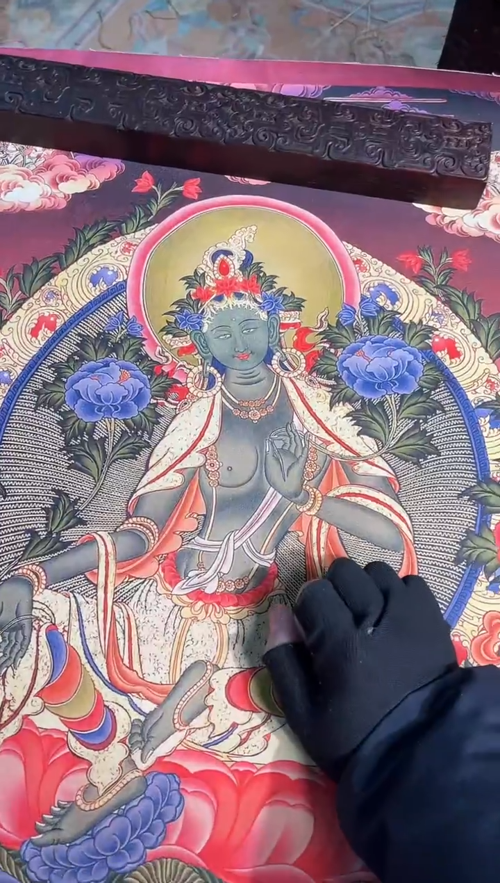 卷轴画天天的唐卡tk160