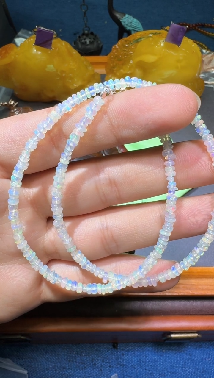 【闪购商品】欧泊颈饰未镶嵌多样性发一件101