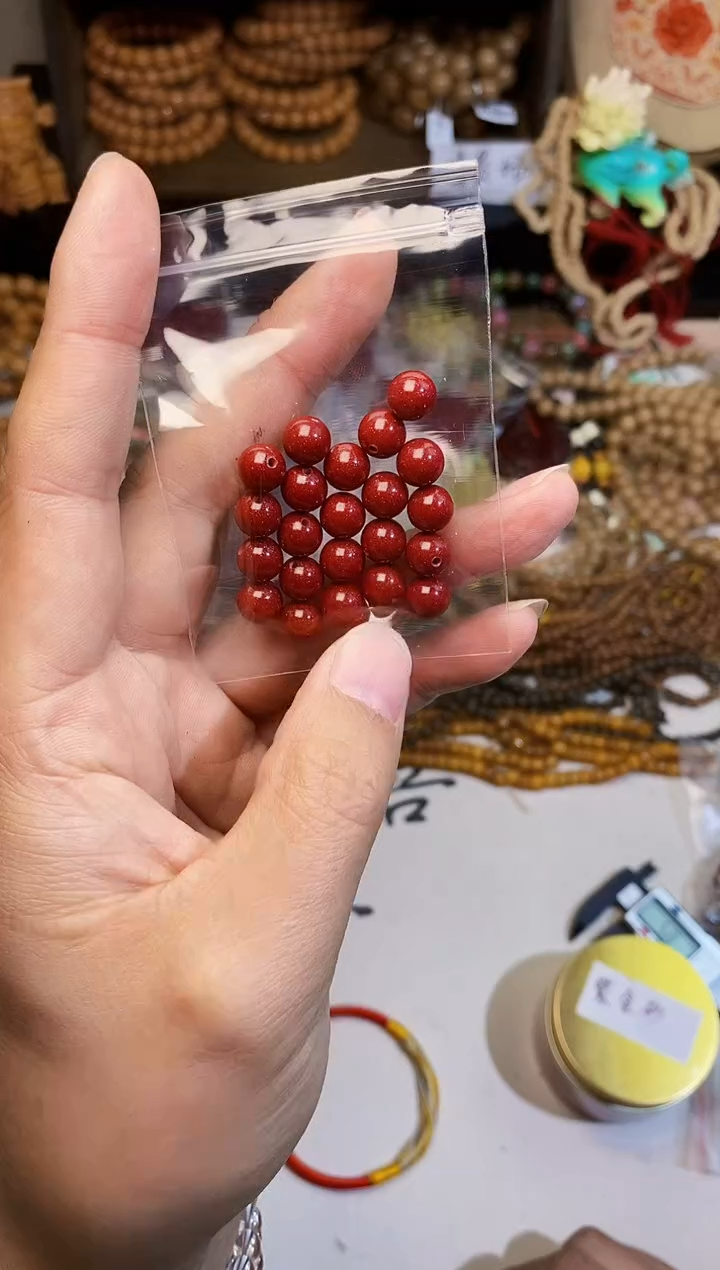 【闪购商品】非洲檀香无事牌紫金砂卡8 22颗