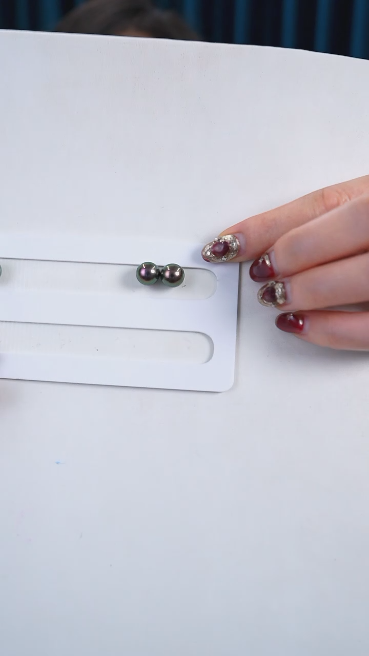 【闪购商品】海水珍珠裸珠未镶嵌9-10mm 大溪地对珠