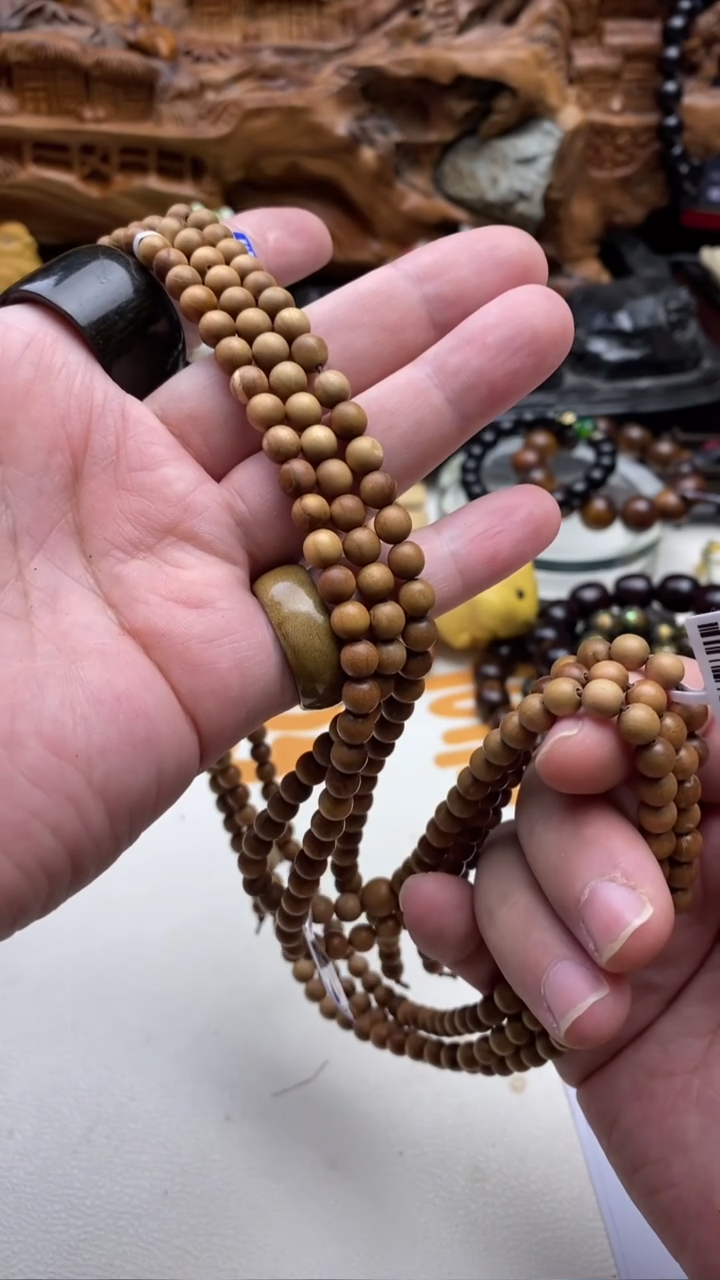【闪购商品】檀香木手串/手链老山檀香0.6微瑕