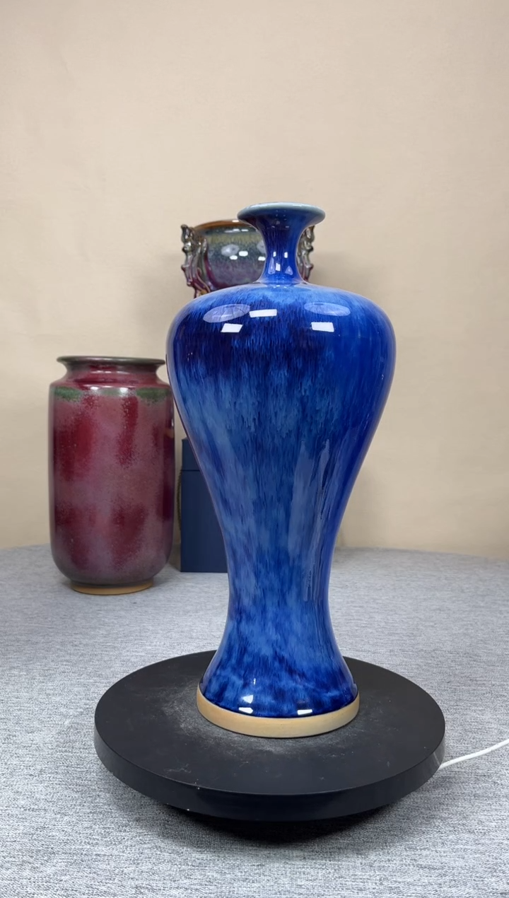 摆件陶旭***林神垕钧瓷收藏工艺品
