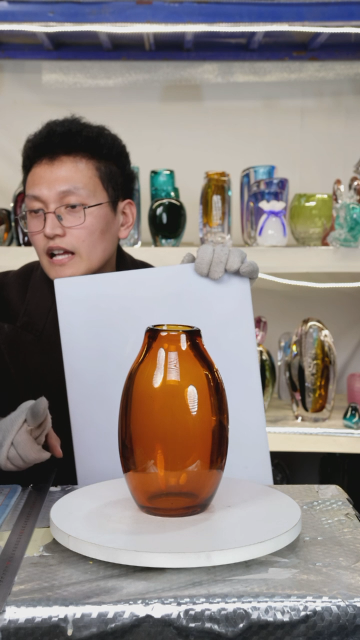 【闪购商品】琉璃高23精品琉璃正常手工痕迹