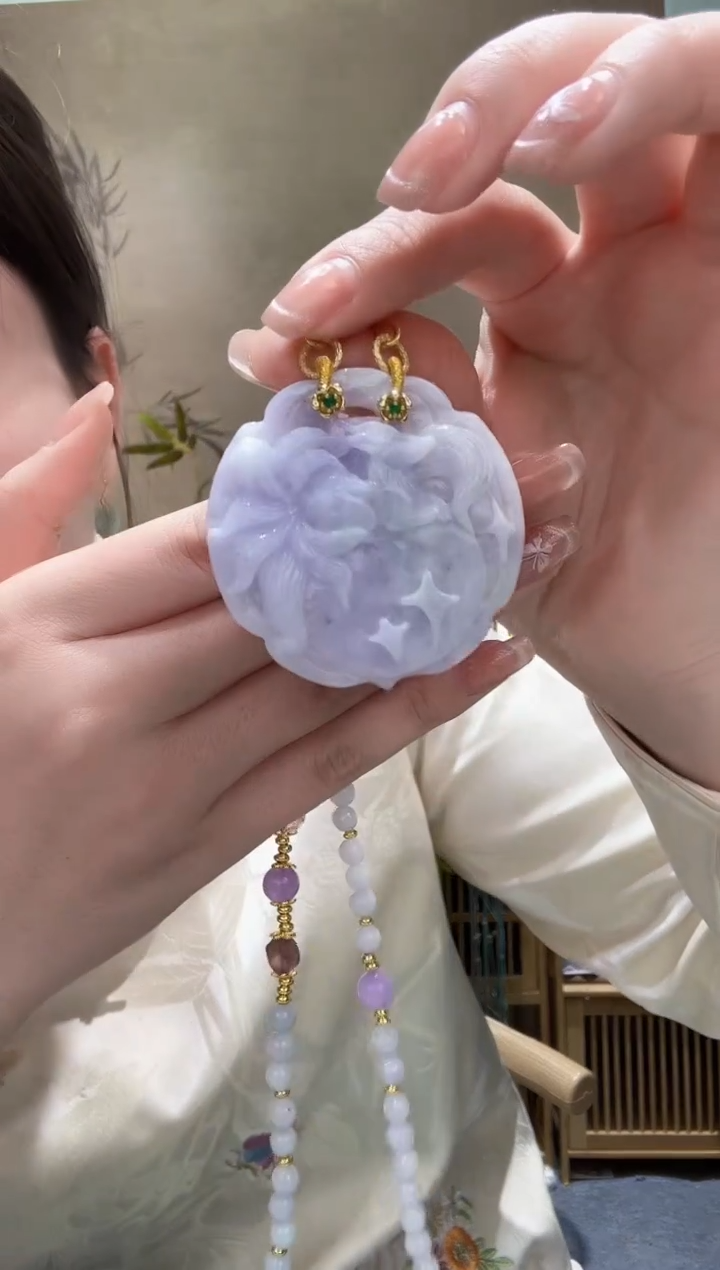 【闪购商品】翡翠颈饰未镶嵌吊坠