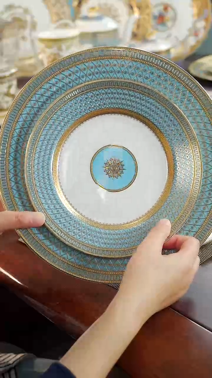 瓷片10.5英寸+8英寸平盘   1套