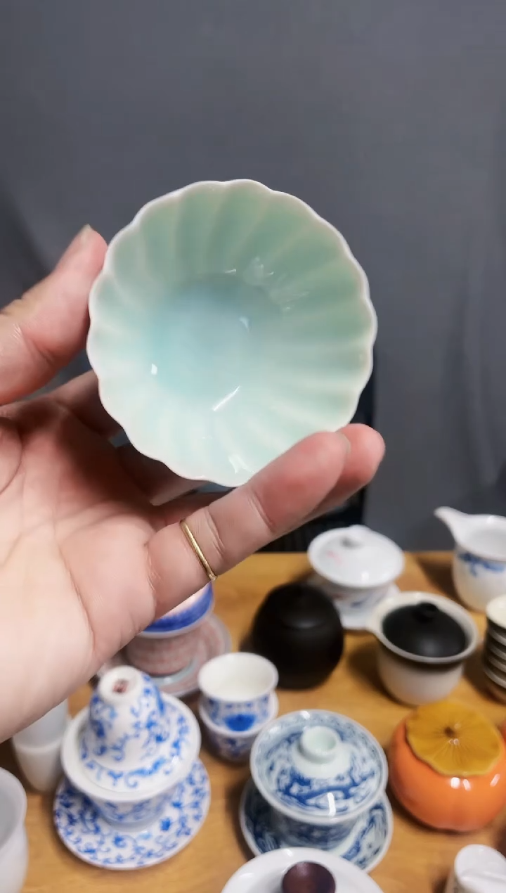 【闪购商品】【瓷心匠物】直播间福利青花口杯