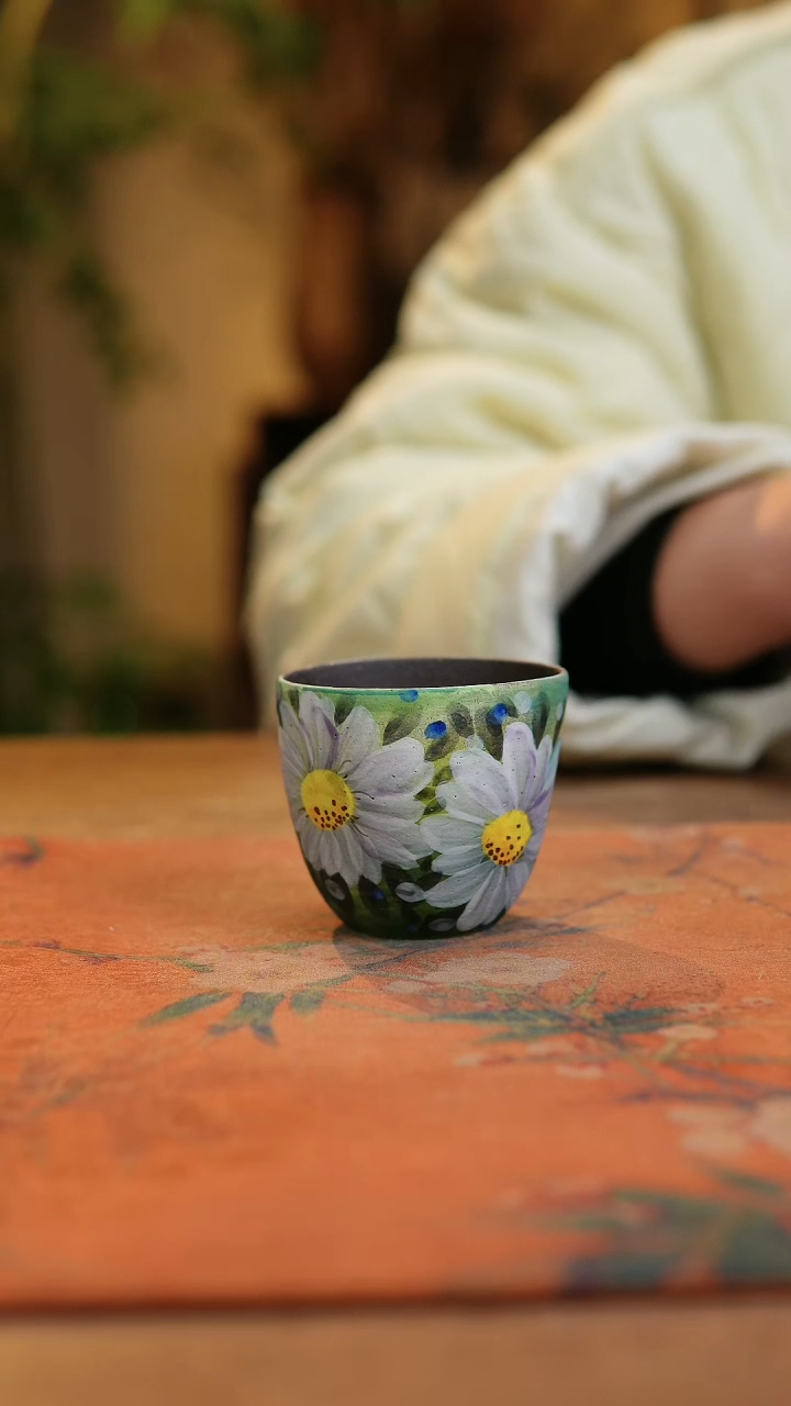 【闪购商品】瓷片1890景德镇手工手绘釉下彩高温瓷