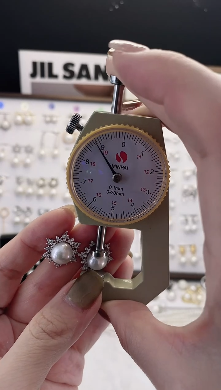 合金耳饰淡水珍珠41