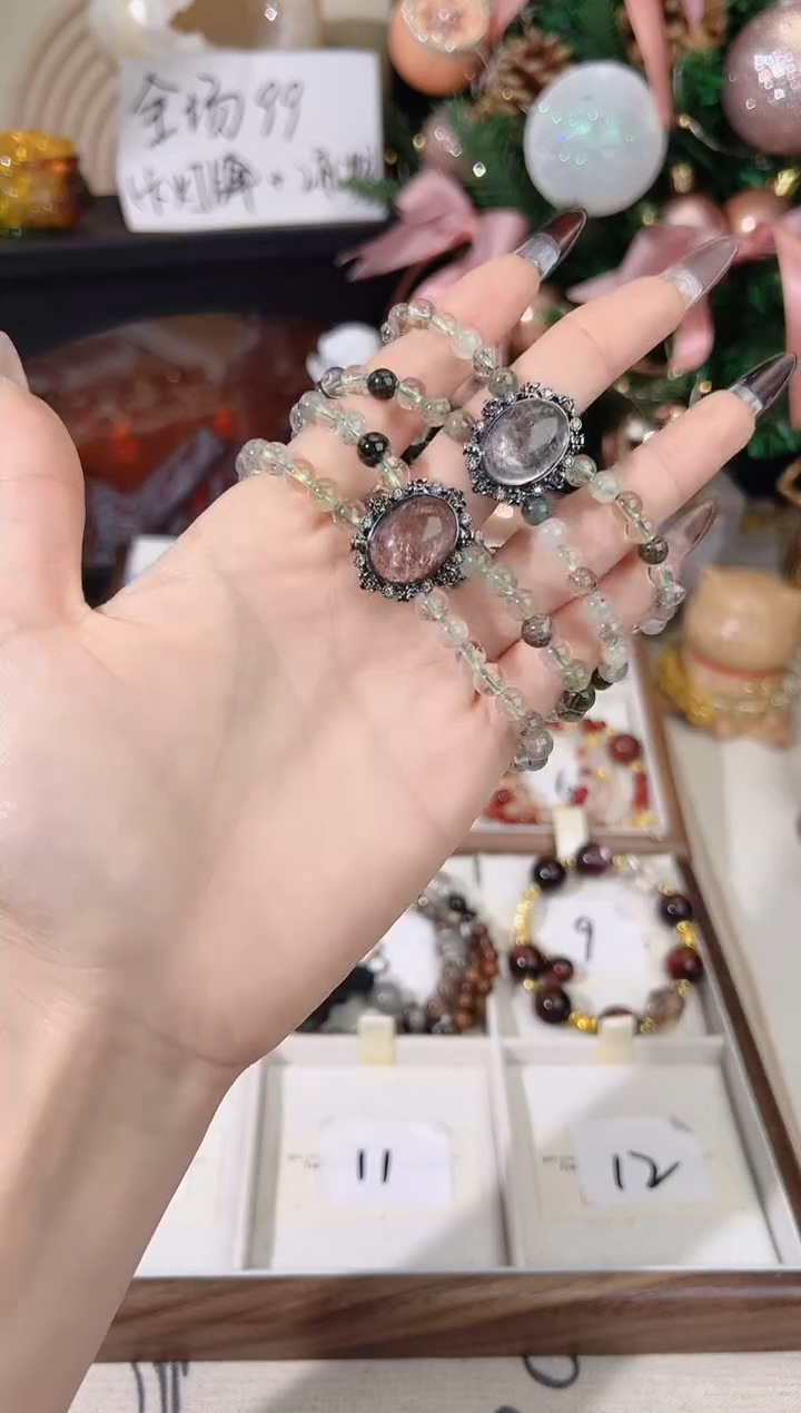 颈饰未镶嵌水晶幽灵多样性发一