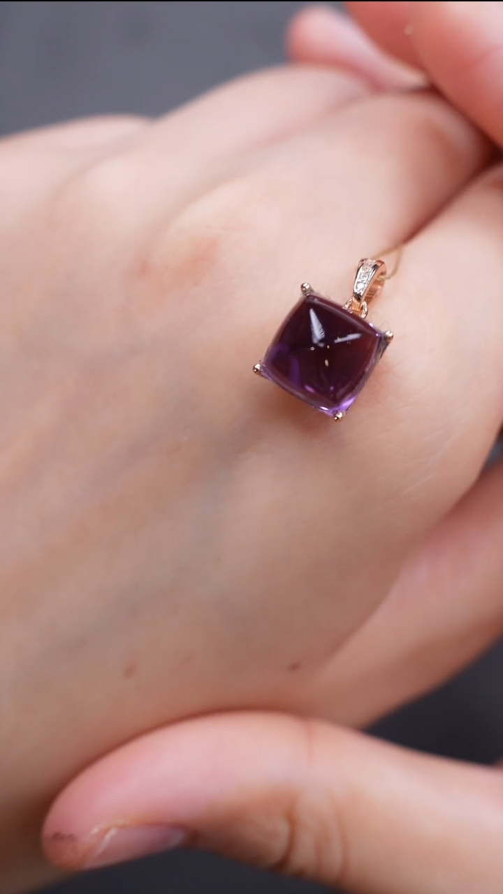 银S925镶嵌颈饰水晶颈饰