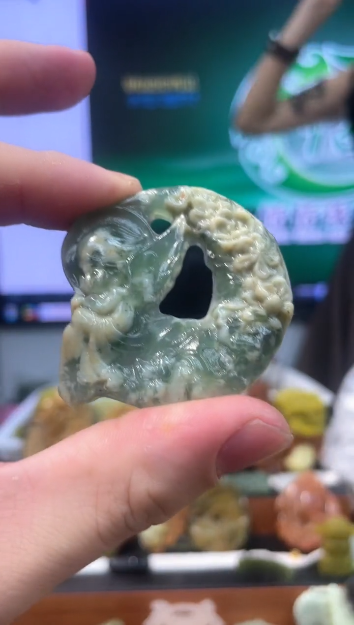 【闪购商品】岫玉吊坠未镶嵌·