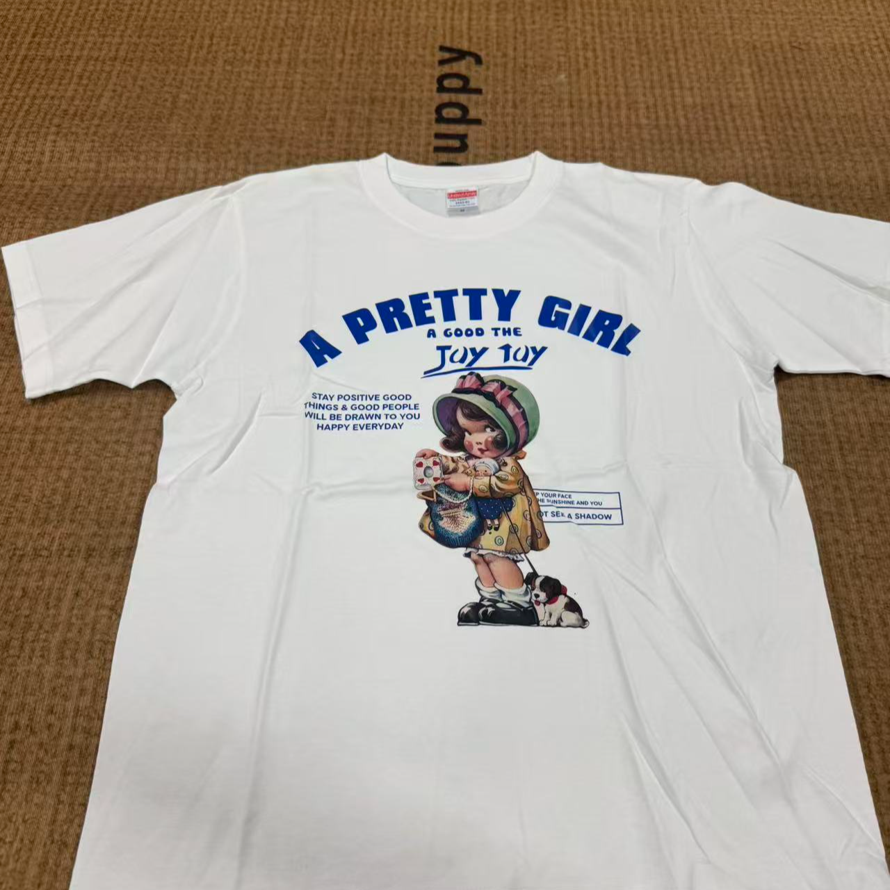 【MTW】A印花短袖 男女同款