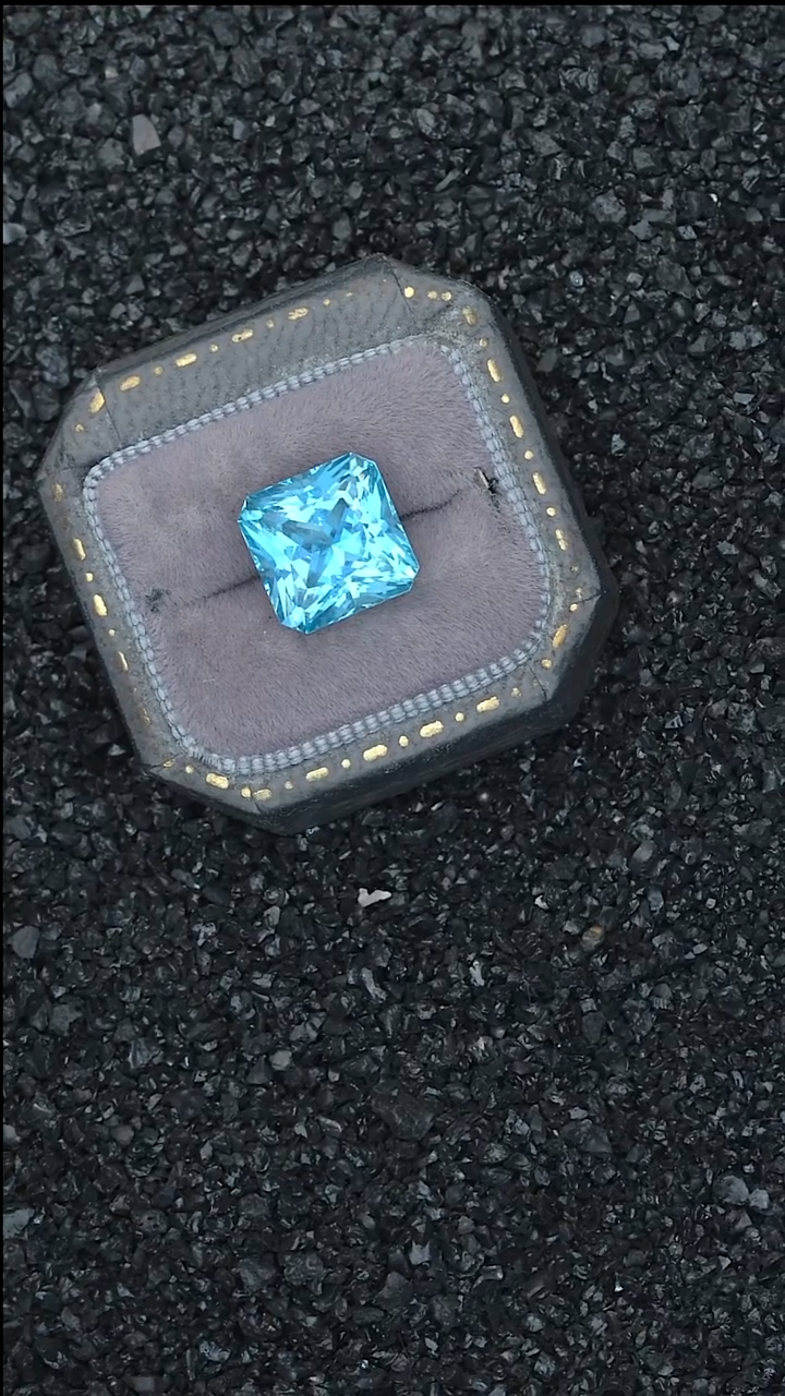 裸石海蓝宝石4.6克拉