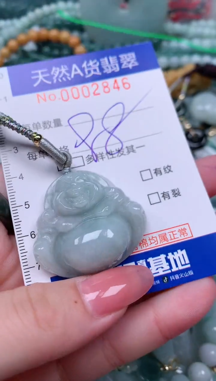 【闪购商品】翡翠颈饰未镶嵌00002846