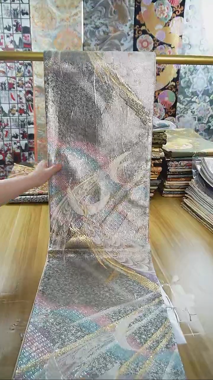 【闪购商品】织绣51 六通孔雀彩金织福利