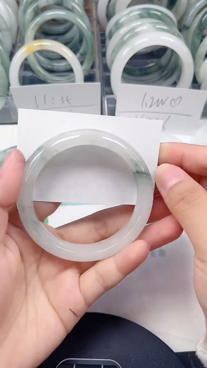 未镶嵌手镯石英质玉307-57/58