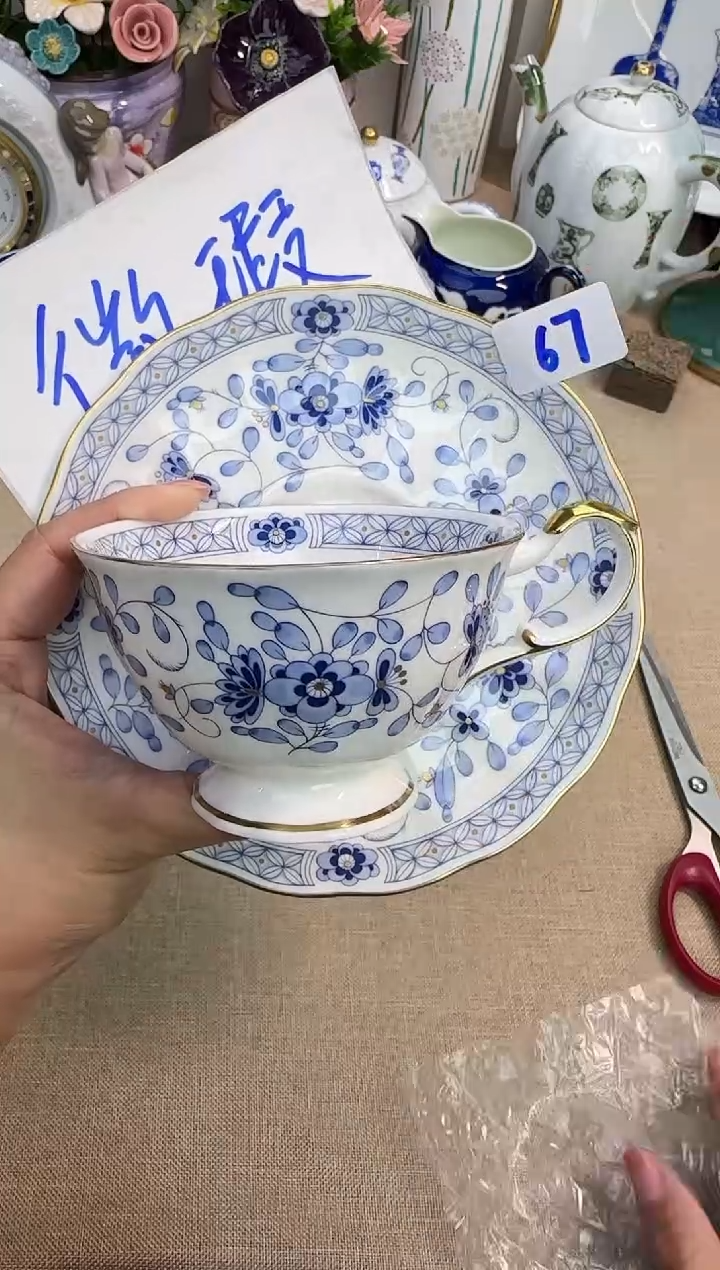 瓷片艺*辰辰的瓷器好看到爆