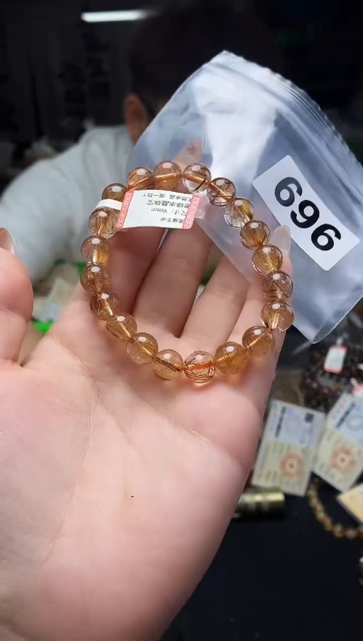 水晶手串未镶嵌手串696