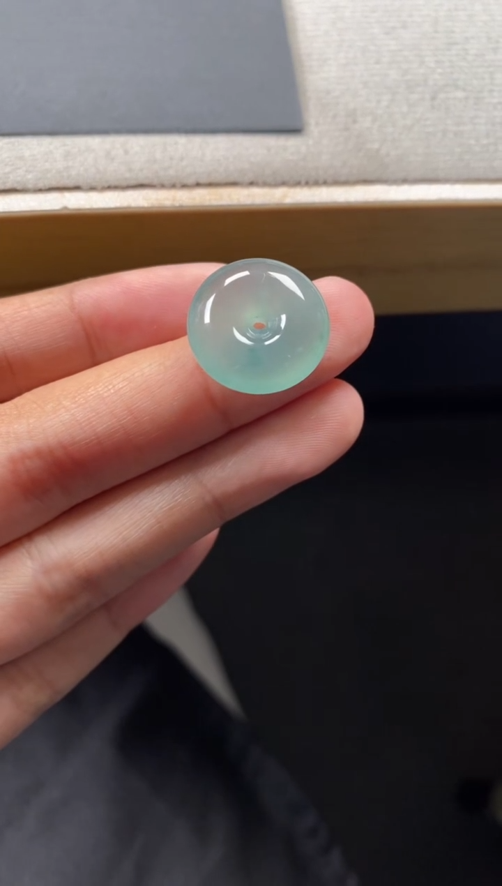 翡翠未镶嵌颈饰翡翠冰种平安扣