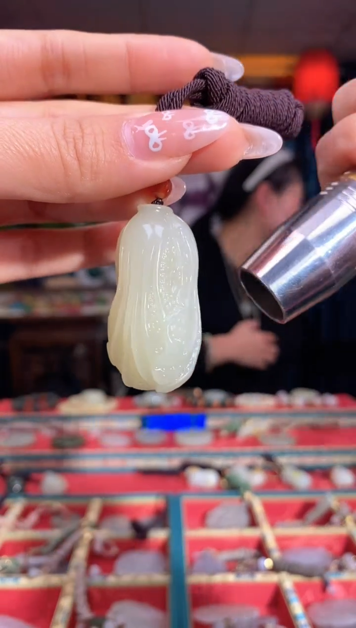 【闪购商品】和田玉颈饰未镶嵌白菜