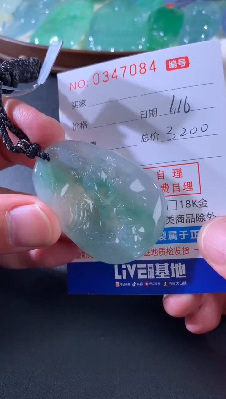 【闪购商品】翡翠颈饰未镶嵌天然A货翡翠