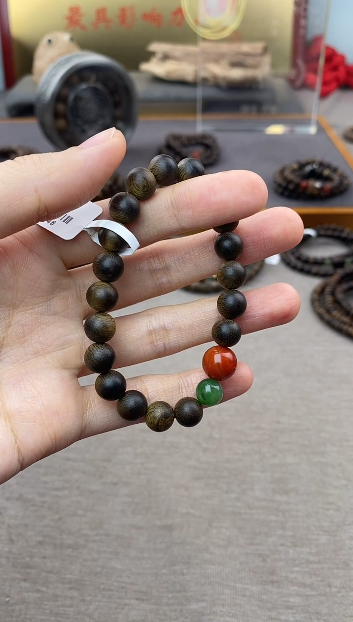 【闪购商品】沉香手串黄棋楠沉水08老料＋配饰设计
